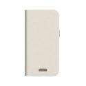 Moshi Overture MagSafe - Skórzane etui 3w1 z klapką iPhone 15 Pro Max (Eggnog White) Moshi
