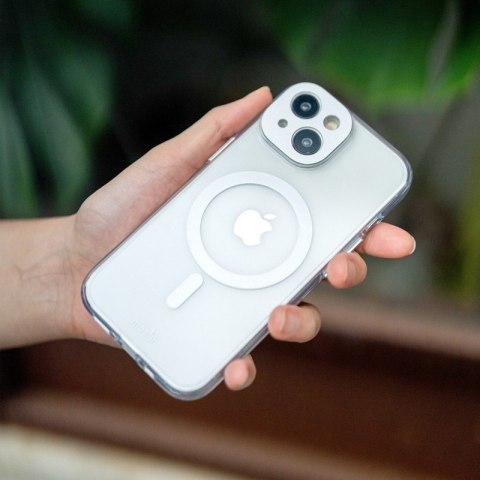 Moshi iGlaze MagSafe - Etui iPhone 15 Pro Max (Luna Silver) Moshi Moshi iGlaze MagSafe - Etui iPhone 15 Pro Max (Luna Silver) Moshi