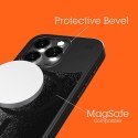STM Relax Sand MagSafe - Etui iPhone 15 Pro (Black / Grey) STM