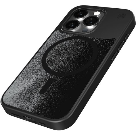 STM Relax Sand MagSafe - Etui iPhone 15 Pro (Black / Grey) STM STM Relax Sand MagSafe - Etui iPhone 15 Pro (Black / Grey) STM