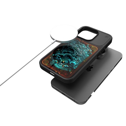 STM Reveal Warm MagSafe - Etui iPhone 15 Pro (Black Realm) STM STM Reveal Warm MagSafe - Etui iPhone 15 Pro (Black Realm) STM