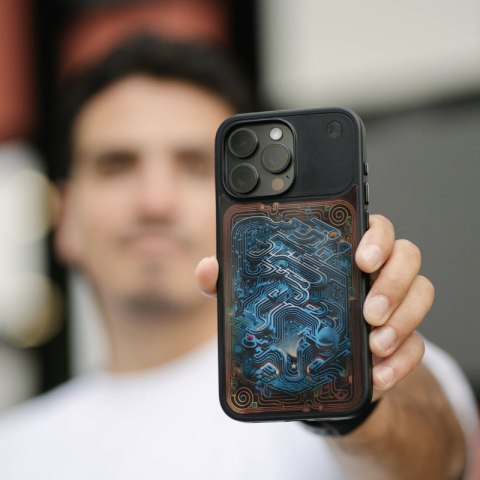 STM Reveal Warm MagSafe - Etui iPhone 15 Pro (Black Realm) STM STM Reveal Warm MagSafe - Etui iPhone 15 Pro (Black Realm) STM