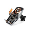 WEKOME WP-U204 Vanguard Series - Uchwyt samochodowy automatyczny z ładowaniem bezprzewodowym 15W (Czarny) Wekome
