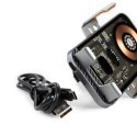 WEKOME WP-U204 Vanguard Series - Uchwyt samochodowy automatyczny z ładowaniem bezprzewodowym 15W (Czarny) Wekome