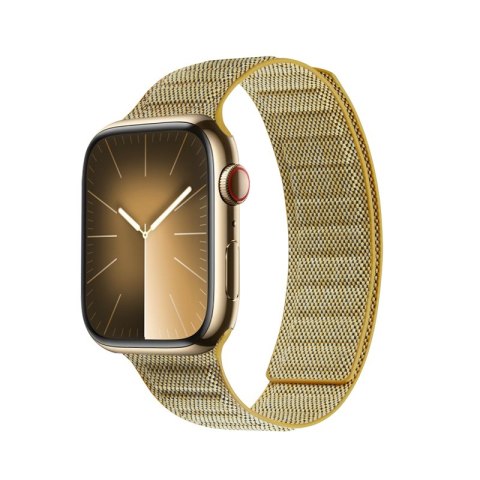 Crong Melange - Pasek magnetyczny do Apple Watch 38/40/41/42 mm (żółty melanż) Crong