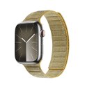 Crong Melange - Pasek magnetyczny do Apple Watch 38/40/41/42 mm (żółty melanż) Crong