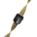 Crong Melange - Pasek magnetyczny do Apple Watch 38/40/41/42 mm (żółty melanż) Crong