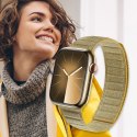 Crong Melange - Pasek magnetyczny do Apple Watch 38/40/41/42 mm (żółty melanż) Crong