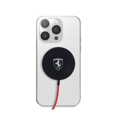 Ferrari MagSafe Shield Logo - Ładowarka indukcyjna MagSafe 15W (czarny) Ferrari Ferrari MagSafe Shield Logo - Ładowarka indukcyjna MagSafe 15W (czarny) Ferrari