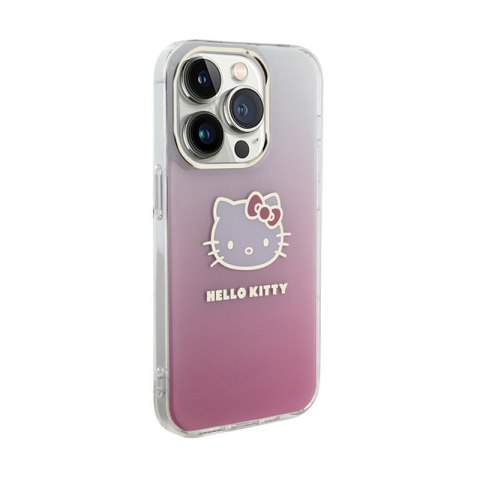 Hello Kitty IML Gradient Electrop Kitty Head - Etui iPhone 13 Pro (różowy) Hello Kitty Hello Kitty IML Gradient Electrop Kitty Head - Etui iPhone 13 Pro (różowy) Hello Kitty