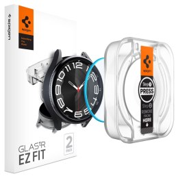 Spigen GLAS.TR EZ FIT 2-Pack - Szkło hartowane do Samsung Galaxy Watch 6 Classic 43 mm (2 szt) Spigen