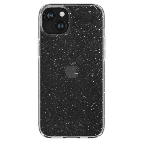 Spigen Liquid Crystal Glitter - Etui do iPhone 15 (Przezroczysty) Spigen Spigen Liquid Crystal Glitter - Etui do iPhone 15 (Przezroczysty) Spigen