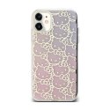 Hello Kitty IML Gradient Electrop Crowded Kitty Head - Etui iPhone 11 (różowy) Hello Kitty