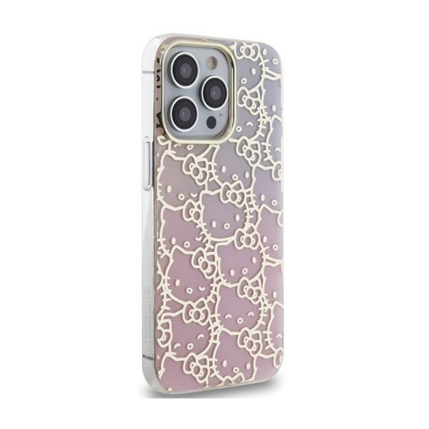 Hello Kitty IML Gradient Electrop Crowded Kitty Head - Etui iPhone 13 Pro (różowy) Hello Kitty Hello Kitty IML Gradient Electrop Crowded Kitty Head - Etui iPhone 13 Pro (różowy) Hello Kitty