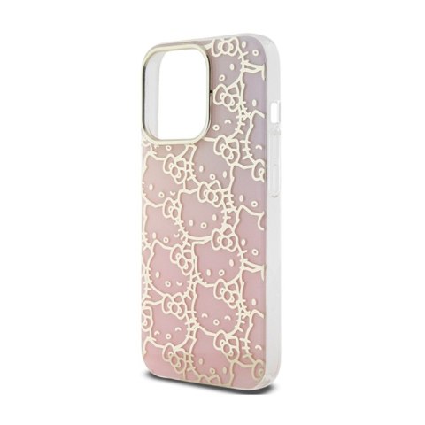 Hello Kitty IML Gradient Electrop Crowded Kitty Head - Etui iPhone 13 Pro (różowy) Hello Kitty Hello Kitty IML Gradient Electrop Crowded Kitty Head - Etui iPhone 13 Pro (różowy) Hello Kitty
