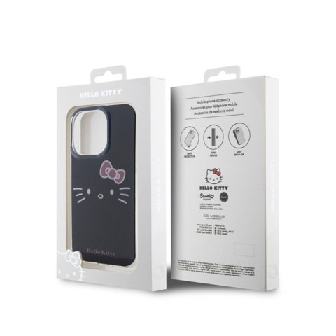 Hello Kitty IML Kitty Face - Etui iPhone 14 Pro Max (czarny) Hello Kitty Hello Kitty IML Kitty Face - Etui iPhone 14 Pro Max (czarny) Hello Kitty