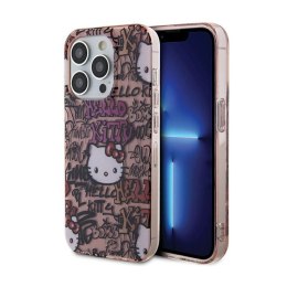 Hello Kitty IML Tags Graffiti - Etui iPhone 13 Pro (różowy) Hello Kitty
