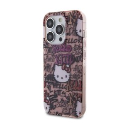 Hello Kitty IML Tags Graffiti - Etui iPhone 13 Pro (różowy) Hello Kitty