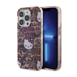Hello Kitty IML Tags Graffiti - Etui iPhone 15 Pro Max (różowy) Hello Kitty