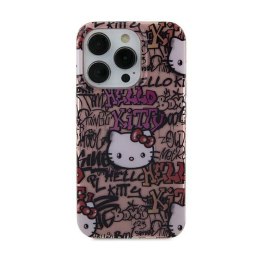 Hello Kitty IML Tags Graffiti - Etui iPhone 15 (różowy) Hello Kitty