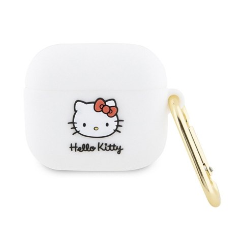 Hello Kitty Silicone 3D Kitty Head - Etui AirPods 3 (biały) Hello Kitty Hello Kitty Silicone 3D Kitty Head - Etui AirPods 3 (biały) Hello Kitty