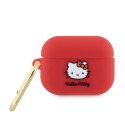 Hello Kitty Silicone 3D Kitty Head - Etui AirPods Pro 2 (fuksja) Hello Kitty