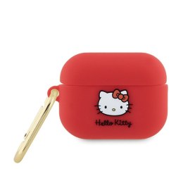 Hello Kitty Silicone 3D Kitty Head - Etui AirPods Pro 2 (fuksja) Hello Kitty