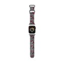 Hello Kitty Silicone Bows & Stripes - Pasek do Apple Watch 38/40/41 mm (czarny) Hello Kitty