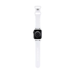 Hello Kitty Silicone Bows & Stripes - Pasek do Apple Watch 38/40/41 mm (czarny) Hello Kitty