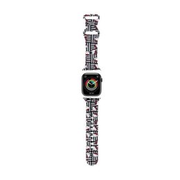 Hello Kitty Silicone Heads & Stripes - Pasek do Apple Watch 38/40/41 mm (czarny) Hello Kitty