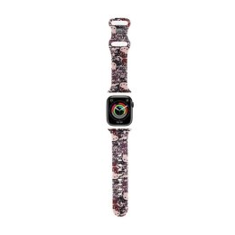 Hello Kitty Silicone Tags Graffiti - Pasek do Apple Watch 38/40/41 mm (różowy) Hello Kitty