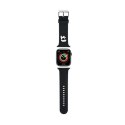 Karl Lagerfeld 3D Rubber Karl Head NFT - Pasek do Apple Watch 38/40/41 mm (czarny) Karl Lagerfeld
