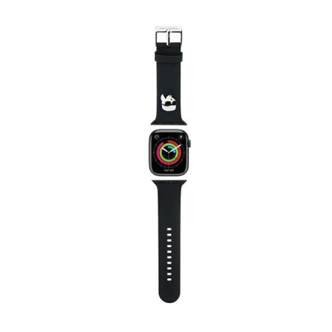 Karl Lagerfeld 3D Rubber Karl Head NFT - Pasek do Apple Watch 38/40/41 mm (czarny) Karl Lagerfeld Karl Lagerfeld 3D Rubber Karl Head NFT - Pasek do Apple Watch 38/40/41 mm (czarny) Karl Lagerfeld