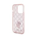 Karl Lagerfeld Monogram Choupette - Etui iPhone 15 Pro Max (różowy) Karl Lagerfeld