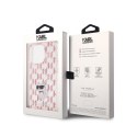 Karl Lagerfeld Monogram Choupette - Etui iPhone 15 Pro Max (różowy) Karl Lagerfeld