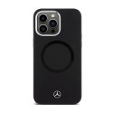 Mercedes Silicone Bicolor MagSafe - Etui iPhone 15 Pro (czarny) Mercedes
