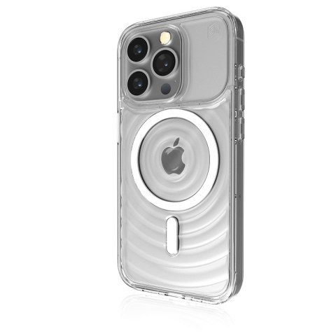 STM Reawaken Ripple MagSafe - Etui iPhone 15 Pro Max (Clear) STM STM Reawaken Ripple MagSafe - Etui iPhone 15 Pro Max (Clear) STM