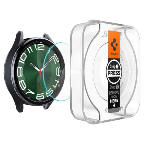 Spigen GLAS.TR EZ FIT 2-Pack - Szkło hartowane do Samsung Galaxy Watch 6 Classic 47 mm (2 szt) Spigen Spigen GLAS.TR EZ FIT 2-Pack - Szkło hartowane do Samsung Galaxy Watch 6 Classic 47 mm (2 szt) Spigen
