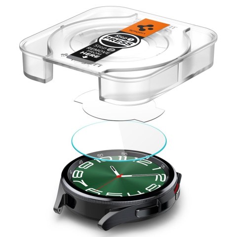 Spigen GLAS.TR EZ FIT 2-Pack - Szkło hartowane do Samsung Galaxy Watch 6 Classic 47 mm (2 szt) Spigen Spigen GLAS.TR EZ FIT 2-Pack - Szkło hartowane do Samsung Galaxy Watch 6 Classic 47 mm (2 szt) Spigen