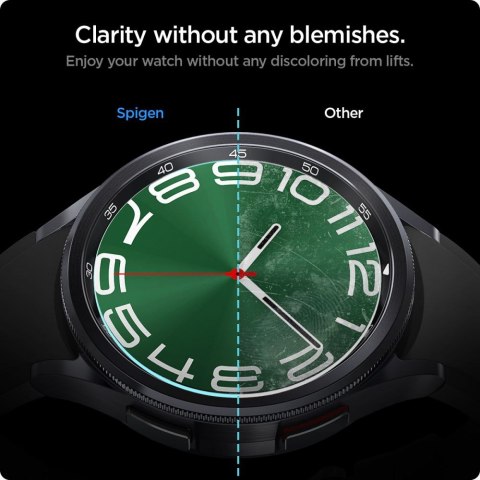 Spigen GLAS.TR EZ FIT 2-Pack - Szkło hartowane do Samsung Galaxy Watch 6 Classic 47 mm (2 szt) Spigen Spigen GLAS.TR EZ FIT 2-Pack - Szkło hartowane do Samsung Galaxy Watch 6 Classic 47 mm (2 szt) Spigen
