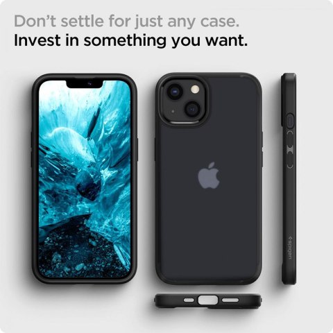 Spigen Ultra Hybrid - Etui do iPhone 13 (Matte Frost Black) Spigen Spigen Ultra Hybrid - Etui do iPhone 13 (Matte Frost Black) Spigen