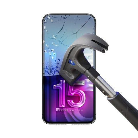 3mk FlexibleGlass - Szkło hybrydowe do iPhone 15 Pro 3mk 3mk FlexibleGlass - Szkło hybrydowe do iPhone 15 Pro 3mk