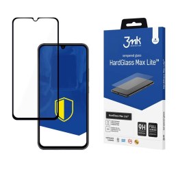 3mk HardGlass Max Lite - Szkło hartowane do Samsung Galaxy A34 5G (Czarny) 3mk