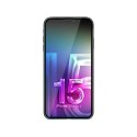 3mk HardGlass Max Lite - Szkło hartowane do iPhone 15 (Czarny) 3mk