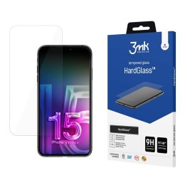 3mk HardGlass - Szkło hartowane do iPhone 15 3mk