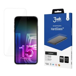 3mk HardGlass - Szkło hartowane do iPhone 15 Pro Max 3mk