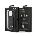 BMW Grip Stand Smooth & Perforated - Etui iPhone 15 Pro Max (czarny) BMW