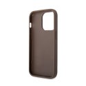 Guess 4G Big Metal Logo - Etui iPhone 15 Pro Max (brązowy) Guess