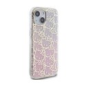 Hello Kitty IML Gradient Electrop Crowded Kitty Head - Etui iPhone 15 (różowy) Hello Kitty