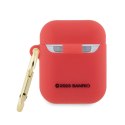 Hello Kitty Silicone 3D Kitty Head - Etui AirPods 1/2 gen (fuksja) Hello Kitty